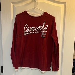 Knights Apparel Gamecocks Maroon Long Sleeve Shirt